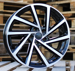 R16x6.5  5X112  ET  45  57.1  B5329  Black Polished (MB)  For VW  (P) (1 foto / 1)