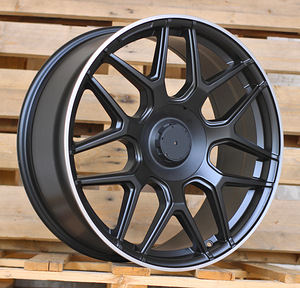 R20x8.5  5X130  ET  32  84.1  B5318  (QC1694)  Black Half Matt+Polished Lip (BLHMPL)  For MER (1 foto / 1)