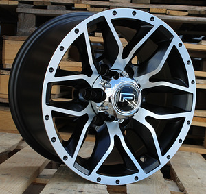 R15x8  5X139.7  ET  0  110.1  B5307  Black Polished Half Matt (MBHM)  For 4X4  (L1) (1 foto / 1)