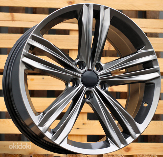 R18x8  5X112  ET  41  57.1  B5293  Hyper Black (HB)  For VW  (K2+P)