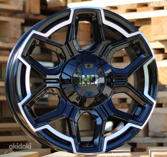 R17x8  10X110/120  ET  20  65.1  B5260  Black Polished (MB)  For 4X4  (R)