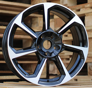 R18x8  5X112  ET  34  57.1  B5213  (A7052)  Black Polished (MB)  For AUD  (P) (1 foto / 1)