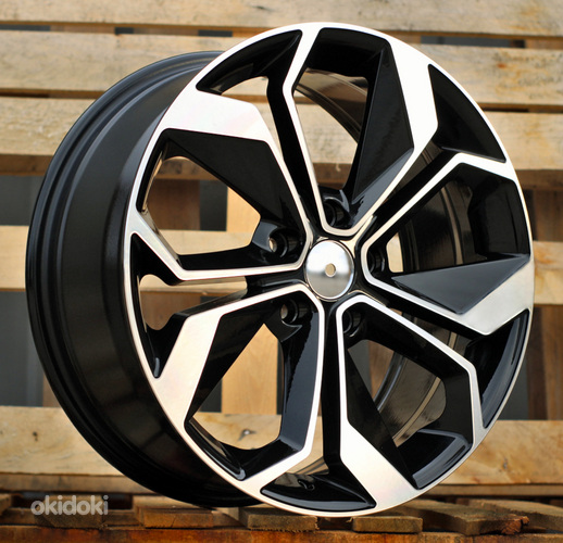 R17x7  5X114.3  ET  45  66.1  B5168  Black Polished (MB)  For RENAU  (D3+K2)