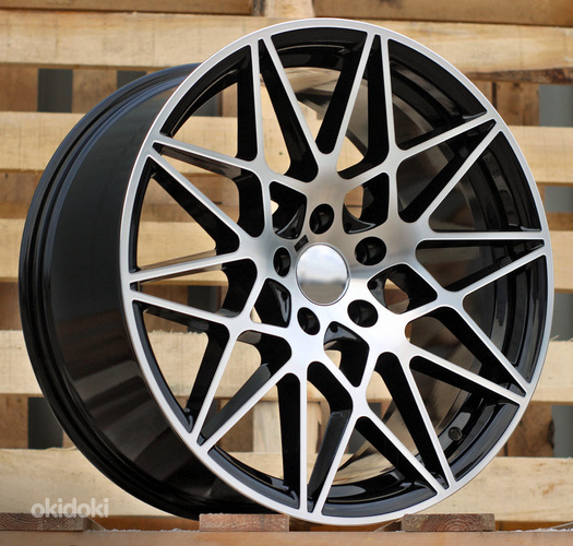 R20x8.5  5X120  ET  35  72.6  B5167  Black Polished+Powder Coating (MBPC)  For BMW  (K4+K2)