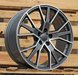 R22x10  5X112  ET  26  66.5  B5131  (FBX133)  Grey Polished Half Matt (MGHM)  For AUD  (Z4)  (HYBRID FORGED) (1 foto / 1)