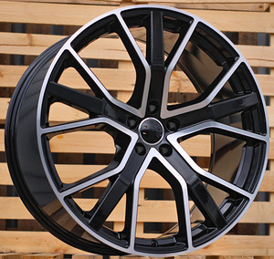 R18x8  5X112  ET  39  66.5  B5131  (FBX133)  Black Polished (MB)  For AUD  (Z5)  (HYBRID FORGED) (1 foto / 1)