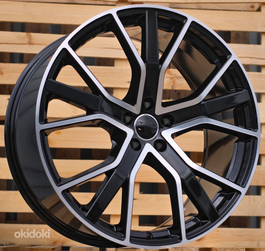 R22x10  5X112  ET  21  66.5  B5131  (A5383)  Black Polished (MB)  For AUD  (P)