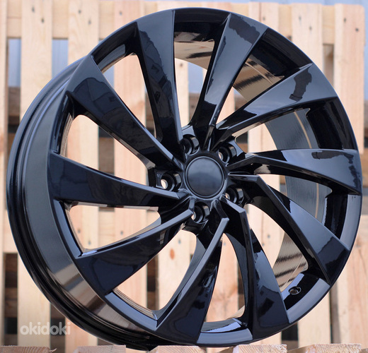 R19x8  5X112  ET  40  57.1  B5083  (FBX329)  Black (BL)  For VW  (Z7)  (HYBRID FORGED)