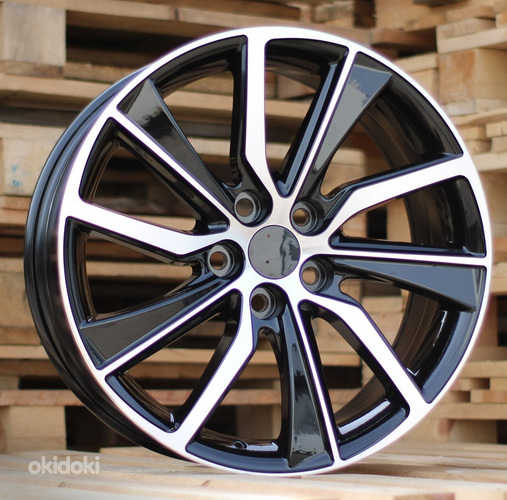 R18x8  5X114.3  ET  40  60.1  B5039  Black Polished (MB)  For LEX  (K2)