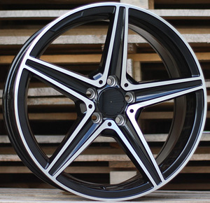 R17x7.5  5X112  ET  44  66.6  B5052  (IND5376)  Black Polished (MB)  For MER  (K7) (1 foto / 1)