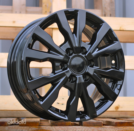 R16x6.5  6X120  ET  50  74.5  B3025  Black (BL)  For FORD