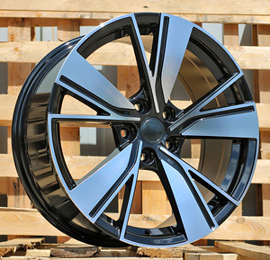 R18x8  5X112  ET  45  57.1  B1988  (3S1299)  Black Polished (MB)  For VW  (K4)  (HYBRID FORGED (AKC 95 Eur)) (1 foto / 1)