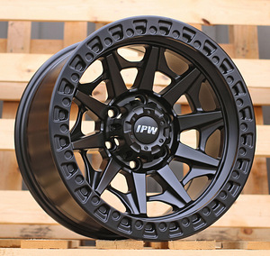 R17x9  6X139.7  ET  0  110.1  B1950  Satin Black (SB)  For 4X4  (K3) (1 foto / 1)