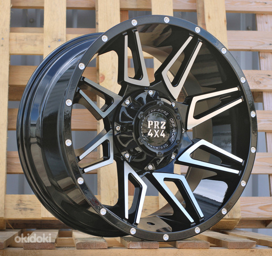 R20x10  6X139.7  ET  0  106.1  B1955  Black Polished (MB)  For 4X4  (K3)