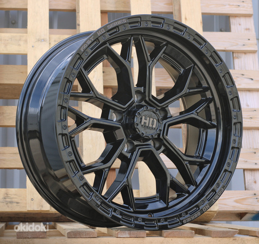 R20x9  5X139.7  ET  40  64.1  B1971  Black (BL)  For 4X4  (K3)  (Milling)