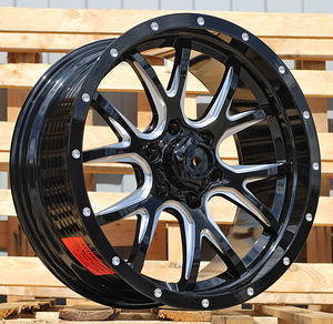 R20x9  6X139.7  ET  15  106.1  B1813  Black (BL)  For 4X4  (K3)  (Milling) (1 foto / 1)