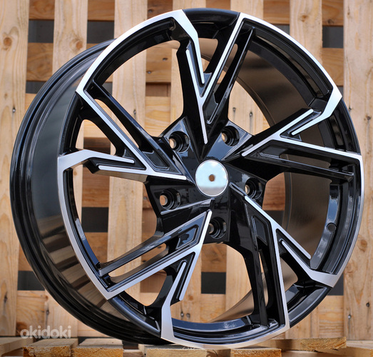 R20x8.5  5X160  ET  50  65.1  B1800  Black Polished (MB)  For FORD  (K3)