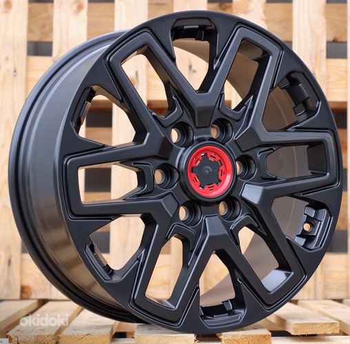 R18x7.5  6X139.7  ET  60  95.1  B1780  Black Half Matt (BLHM)  For 4X4  (K3)
