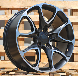 R20x9  5X127  ET  40  71.5  B1790  Black Polished Half Matt (MBHM)  For JEEP  (Z6) (1 foto / 1)
