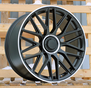 R19x8  5X112  ET  43  66.6  B1766  (XE582)  Black Half Matt+Polished Lip (BLHMPL)  For MER  (P1+K4)  (Rear+Front) (1 foto / 1)
