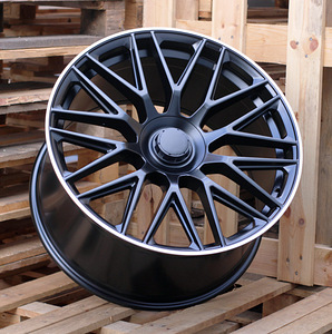 R18x8  5X112  ET  43  66.6  B1766  (IN1188)  Black Half Matt+Polished Lip (BLHMPL)  For MER  (P2)  (HYBRID FORGED) (1 foto / 1)