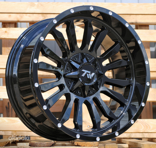R20x10  12X135/139  ET  M12  106.1  B1728  Black (BL)  For 4X4  (K3)  (Milling)