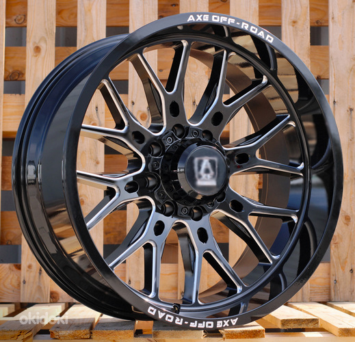 R20x10  8X180  ET  M19  125.2  B1692  Black (BL)  For 4X4  (K3)  (Milling)