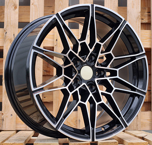 R19x8  5X112  ET  25  66.6  B1674  Black Polished (MB)  For BMW  (Z3+Z1)  (Front+Rear) (1 foto / 1)