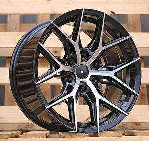 R18x9  6X139.7  ET  20  106.1  B1673  Black Partial Polished (BP)  For 4X4  (K3)  (Vossen Style) (1 foto / 1)