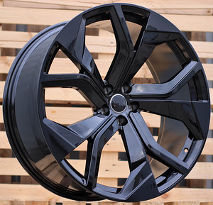 R21x9.5  5X112  ET  31  66.5  B1637  (BK5758)  Black (BL)  For AUD  (K4)  (HYBRID FORGED) (1 foto / 1)