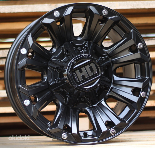 R16x8  10X139/150  ET  ET10  110.1  B1658  Black Half Matt (BLHM)  For 4X4  (Z2)