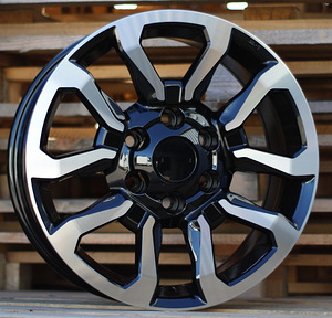 R17x7.5  6X139.7  ET  30  106  B1623  (BK5901)  Black Polished (MB)  For TOYOT  (R) (1 foto / 1)