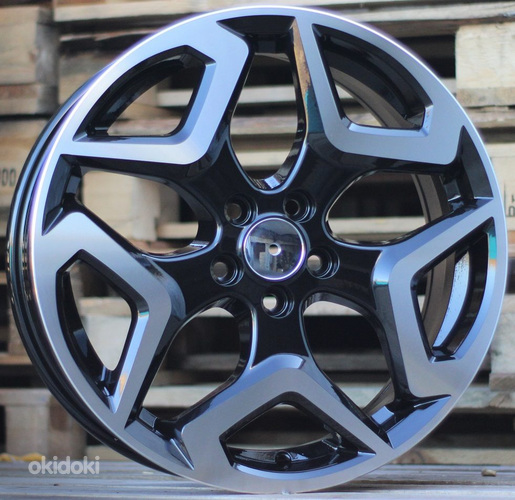 R17x7  5X100  ET  55  56.1  B1606  Black Polished (MB)  For SUBAR  (Z1)
