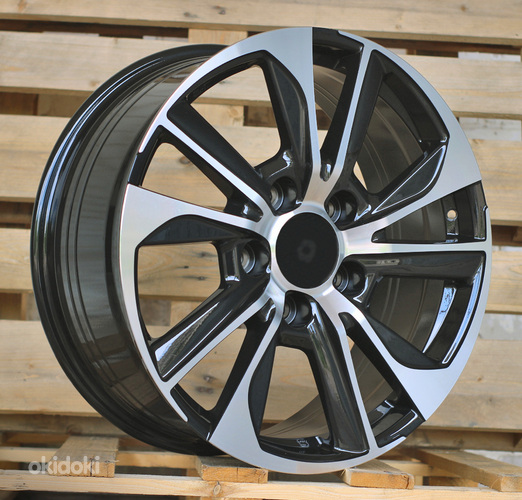 R20x8.5  5X150  ET  40  110.1  B1611  (FBX078)  Black Polished (MB)  For TOYOT  (K7)  (HYBRID FORGED)