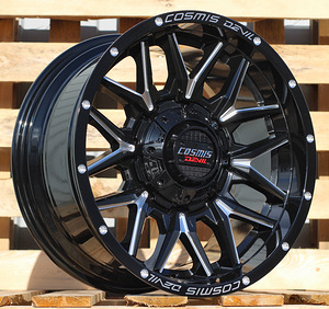 R18x9  12X130/139  ET  0  106.1  B1592  Black (BL)  For 4X4  (K3)  (Milling) (1 foto / 1)