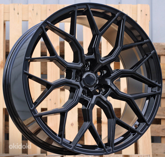 R23x10.5  5X120  ET  45  84.1  B1604  Black (BL)  For RACIN  (STYLE VOSSEN)