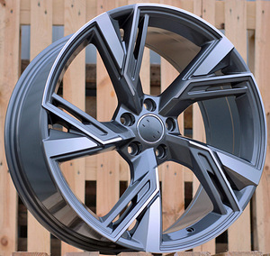R18x8  5X112  ET  30  66.5  B1571  (IND5452)  Grey Polished (MG)  For AUD  (Z5) (1 foto / 1)
