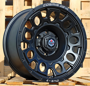 R18x9  6X139.7  ET  0  106.1  B1534  Black Matt (BM)  For 4X4  (K4)  (Milling) (1 foto / 1)
