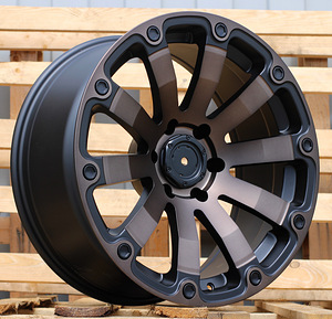 R20x9  6X139.7  ET  M12  110.1  B1442  Black Polished Matt (MBM)  For 4X4  (K3)  (WIth Cooper) (1 foto / 1)