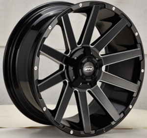 R20x9  6X139.7  ET  M12  110.1  B1443  Black (BL)  For 4X4  (K3)  (Milling) (1 foto / 1)