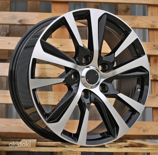 R21x8.5  5X150  ET  60  110.5  B1447  Black Polished (MB)  For TOYOT  (K3)  (TOYOTA/LEXUS)