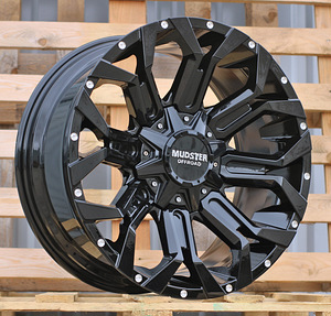 R20x9  8X165.1  ET  0  125.1  B1417  Black (BL)  For 4X4  (K3) (1 foto / 1)