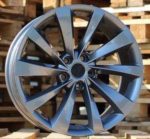 R19x8  5X114.3  ET  35  64.1  B1396  Gun Metal (GM)  For RACIN  (K7)  (TESLA Model 3) (1 foto / 1)