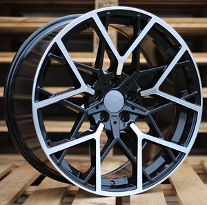 R19x8.5  5X120  ET  35  72.6  B1383  Black Polished (MB)  For BMW  (Z2+P2)  (Rear+Front (AKC 105 Eur)) (1 foto / 1)