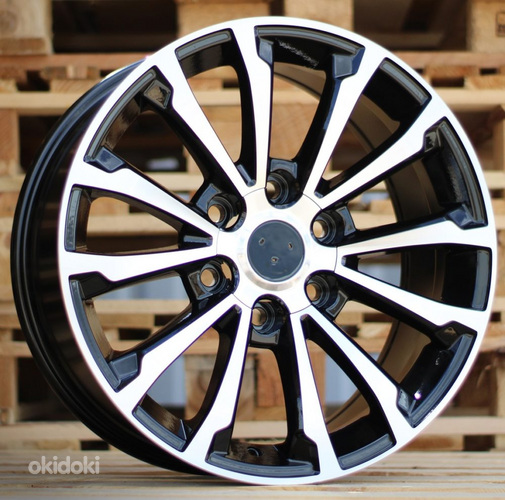 R17x7.5  6X139.7  ET  25  106.1  B1353  (A6067/BY1353)  Black Polished (MB)  For TOYOT  (Z3)  (4x4)