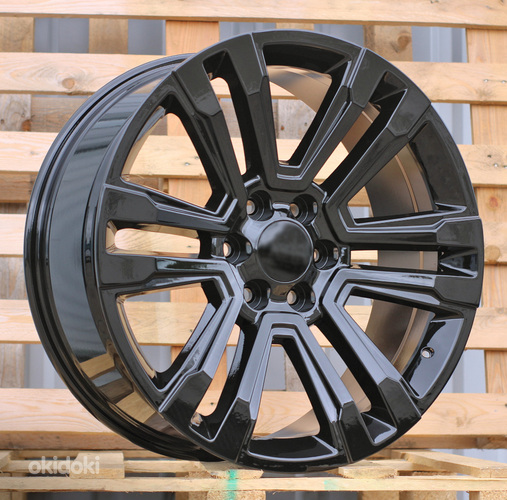 R22x9  6X139.7  ET  24  78.1  B1332  Black (BL)  For 4X4  (K3)