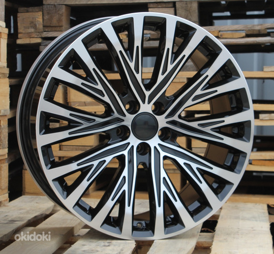 R20x9  5X112  ET  25  66.5  B1339  Black Polished+Powder Coating (MBPC)  For AUD  (P)