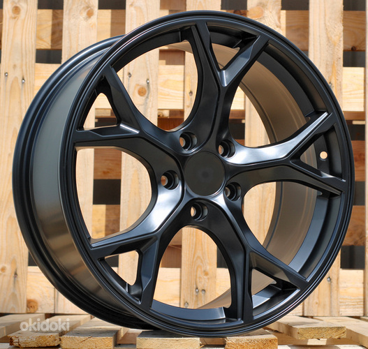 R18x8  5X114.3  ET  41  73.1  B1314  Black Half Matt (BLHM)  For RACIN  (K3)
