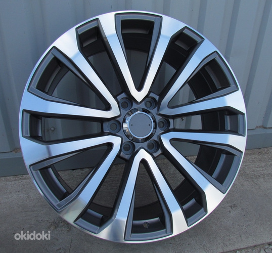 R20x8.5  6X139.7  ET  25  106  B1223  Grey Polished (MG)  For TOYOT  (K3)