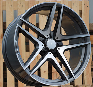 R20x8.5  5X112  ET  35  66.6  B1239  Grey Polished (MG)  For MER  (P)  (REAR+FRONT (AKC 125 Eur)) (1 foto / 1)